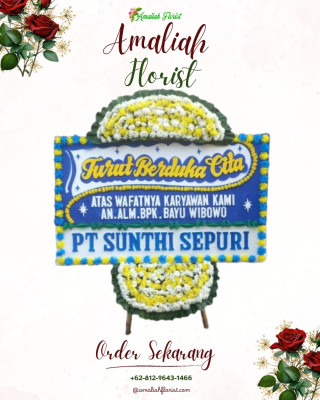 Papan Bunga Duka di Paceda
